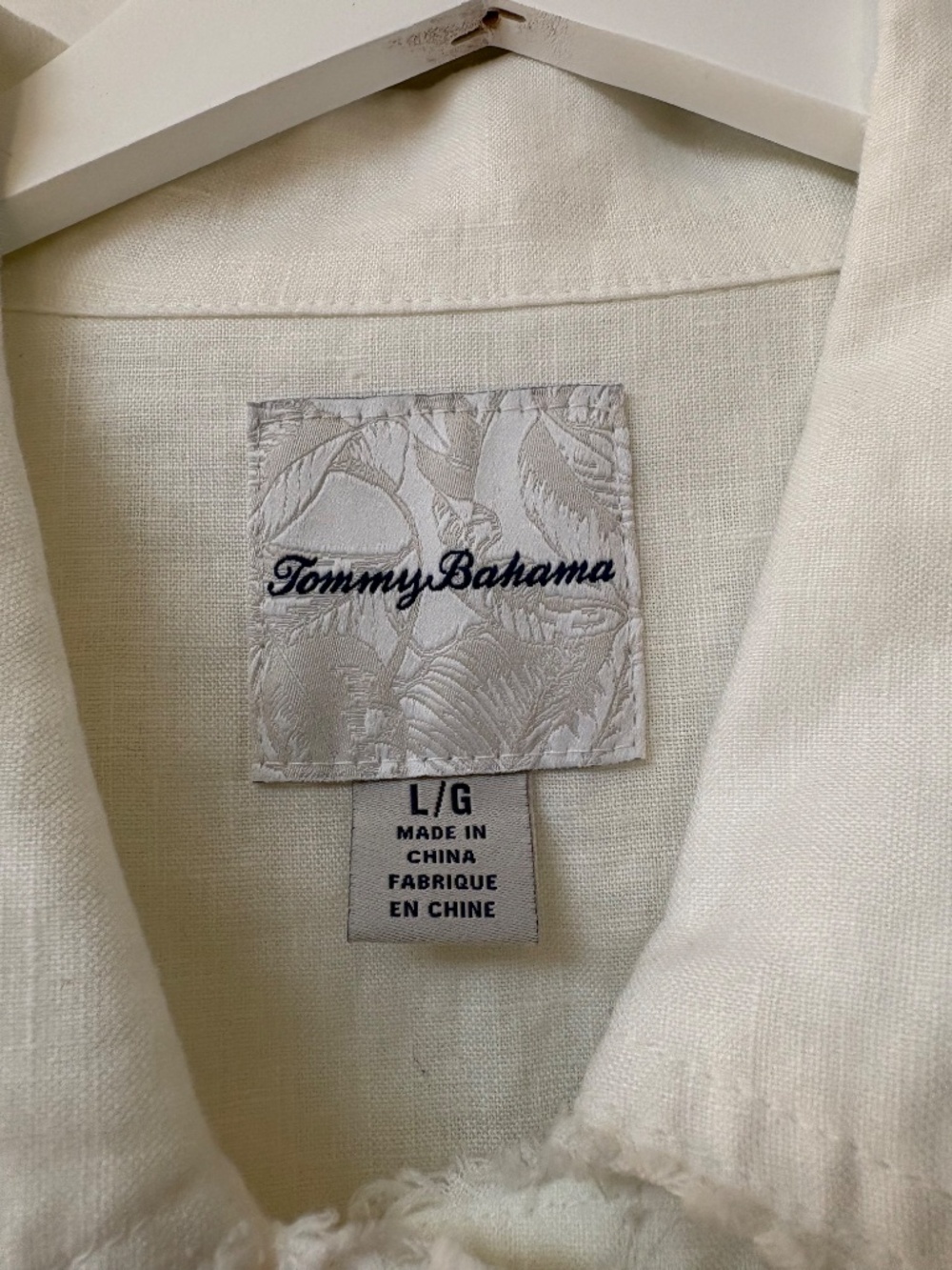 Tommy Bahama Two Palms Linen Raw-Edge Jacket - Picture 3 of 4